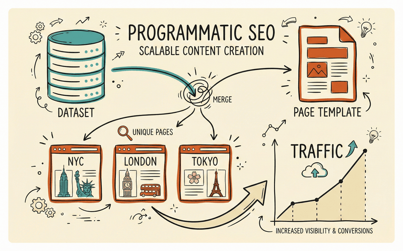 How Programmatic SEO turns one template into hundreds of ranking pages