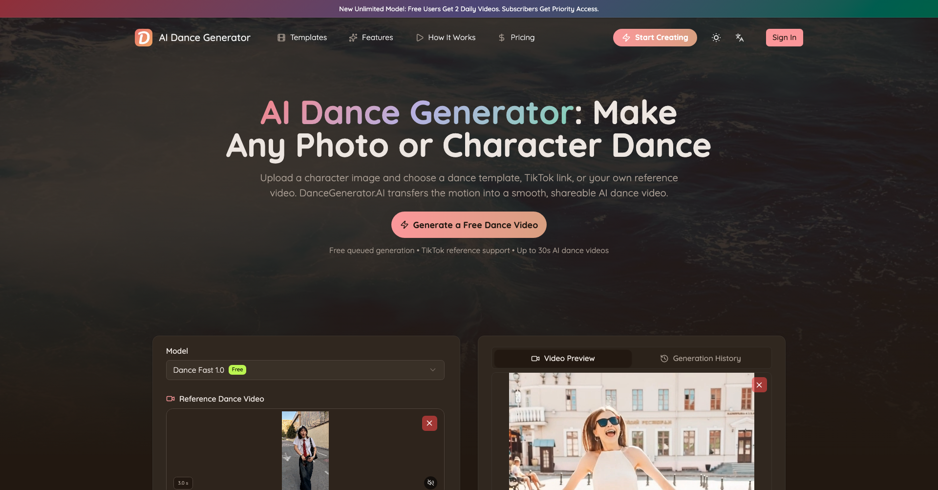 DanceGenerator.AI