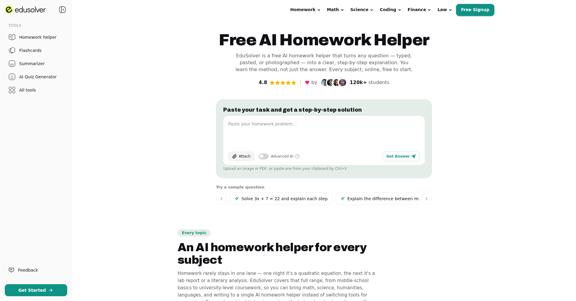 EduSolver
