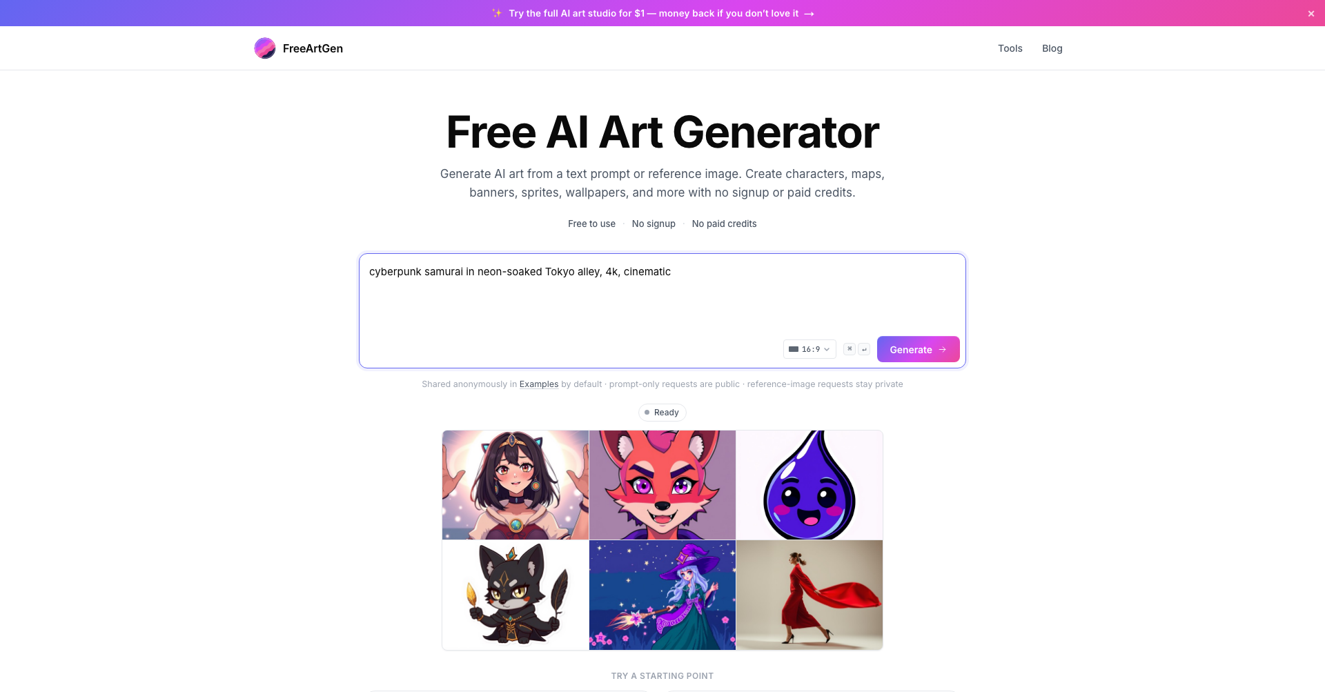 FreeArtGen