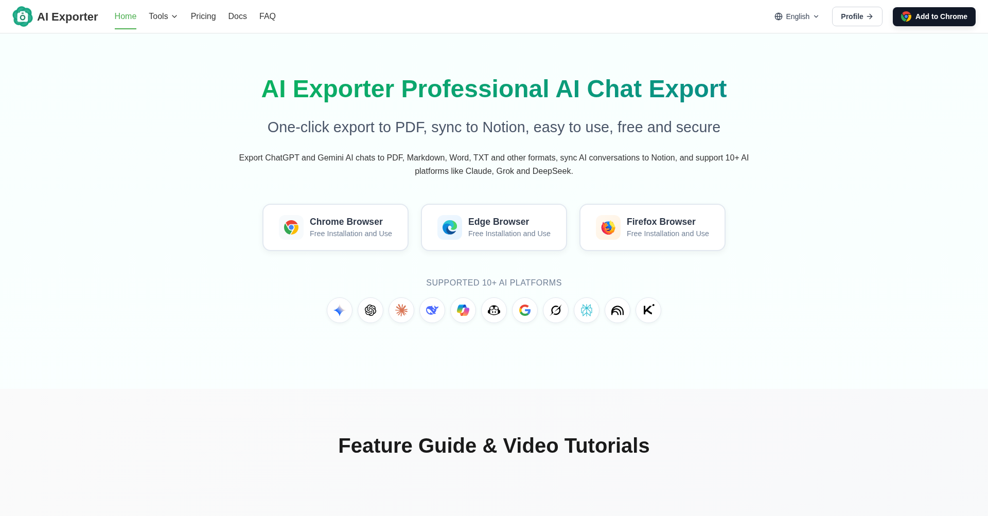 AI Exporter